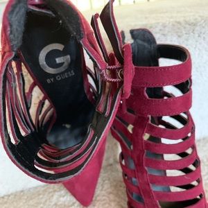 Guess Red Suede shoes